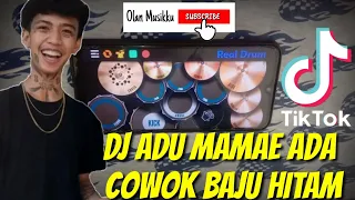 Download DJ SLOW ADU MAMAE ADA COWOK BAJU HITAM REMIX TIKTOK VIRAL REAL DRUM COVER MP3