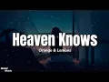 Download Lagu Heaven Knows (This Angel Has Flown) - Orange \u0026 Lemons (Lyrics)
