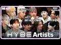 Lagu [Sub] HYBE Artists Compilation🤩 | HYBE family in their luxury building #HYBE #Kpop