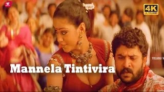 mannela tintivira full 4k song form chatrapathi prabhas shriya teluguvideoz