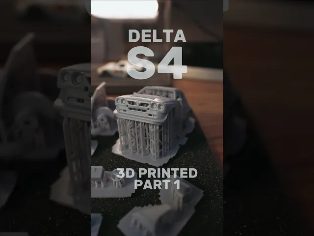Delta S4 Rally car | Model Kit Car video thumbnail