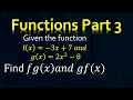 Functions PART 3 Composite Functions NSSCO MATH II Namibian Youtuber