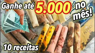 FAÇA GELADINHO GOURMET EM CASA E FATURE MUITO
