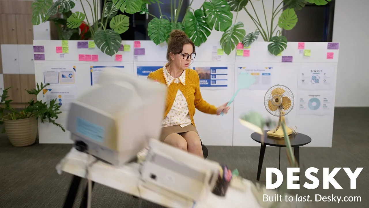 Desky — Desky - Built to Last Standing Desks (YouTube video ad)