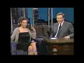 Diane Lane on Late Night with Conan O Brien - 99