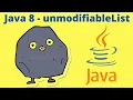 Java What is unmodifiableCollection unmodifiable List Set Map Example Java Code InterviewDOT