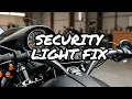 Fixing My Harley-Davidson Sport Glide Security Light Issue