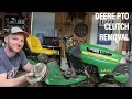 John Deere PTO Clutch Removal and Replacement LA145 3 MINUTES