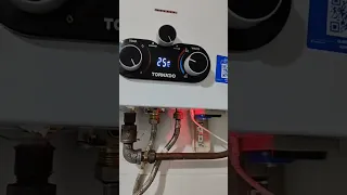 مراجعة سخان تورنيدو 6 لتر غاز الجديد والفرق بين الجديد الموديل والقديم سخان تورنيدو 