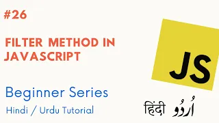Filter Method In JavaScript Learn Javascript for Beginners in