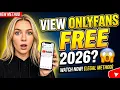 Free OnlyFans Subscription How to Watch OnlyFans s and Photos for Free 2026
