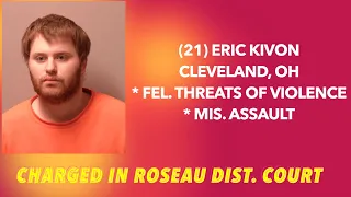 Ohio Man Facing Charges In Roseau MN