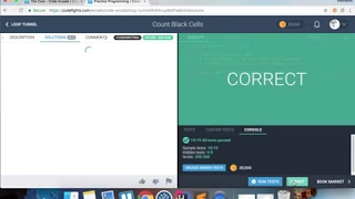 Count Black Cells - Codefights