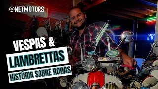 Vespas & Lambrettas ???? [HISTORIA SOBRE RODAS] #vespa #lambretta #scooter #scooterelectrico #scooters