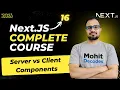 NextJS Tutorial - Server vs Client Components use client