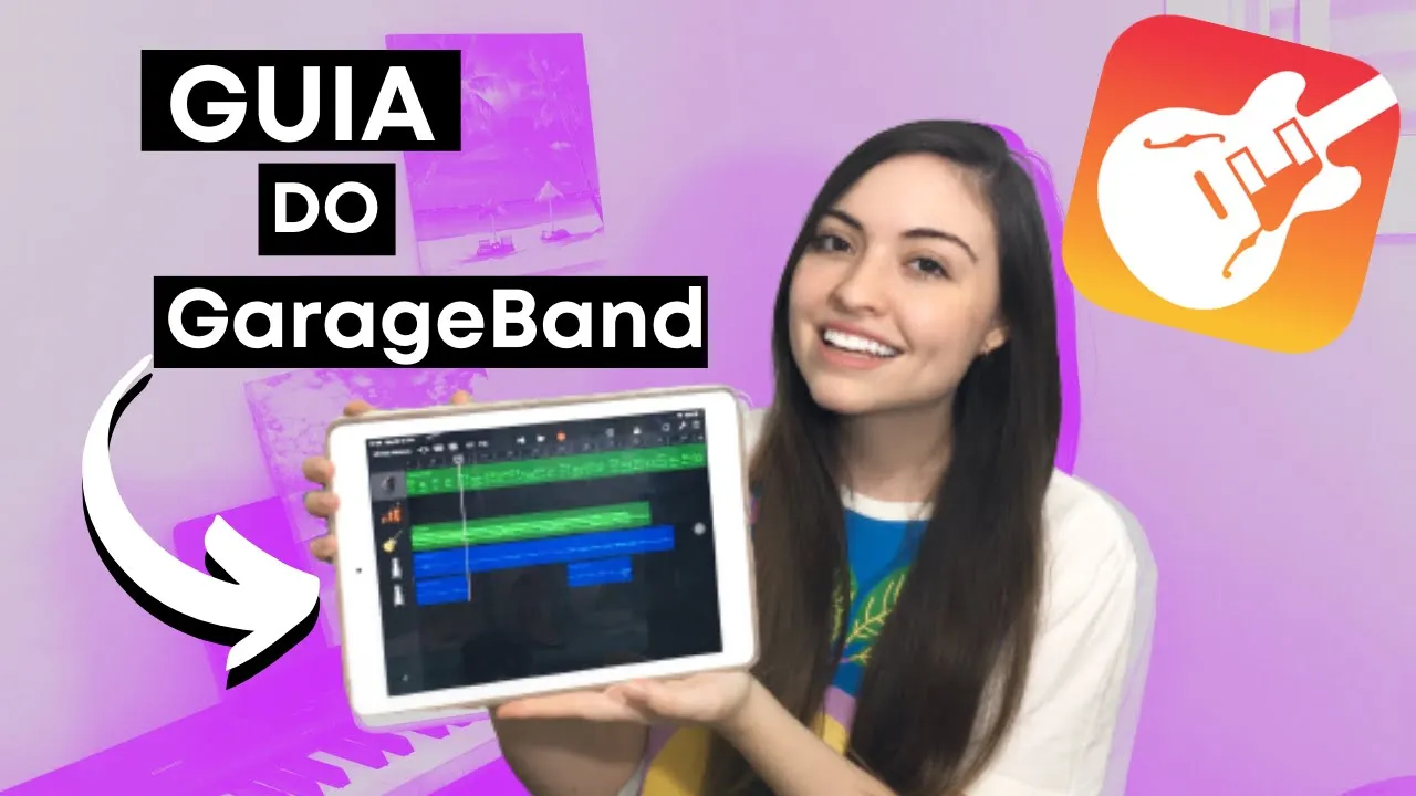 COMO USAR O APLICATIVO GARAGEBAND | Entenda de vez como usar e gravar as suas músicas no celular