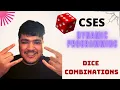DiceCombinations CSES Problem Set Dynamic Programming