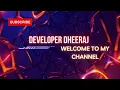 Developer Dheeraj - Welcome Python Code Data Engineer Software Enginner