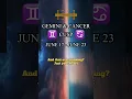Gemini Cancer Cusp