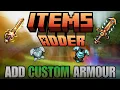 how to add custom items in minecraft using itemsadder itemsadder tutorial 2024