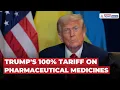 Download Lagu Grote zorgen voor India? Trump legt 100% importheffing op op medicijnen die uit de VS komen.