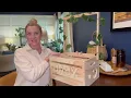 Wooden Baby Shower Crate Closet Customizable Wooden Crate Box with Dual Rod System