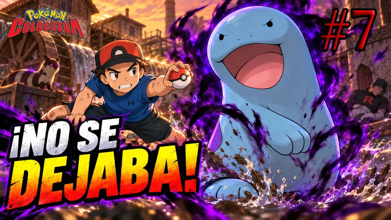 este maldito Quagsire no se quiere atrapar pokemon colosseum #7