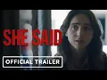 She Said - Trailer 2022