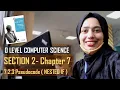 7 2 3 Pseudocode NESTED IF CHAPTER 7 SECTION B O Level Computer Science