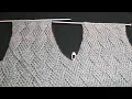 Knitting Course Part-5 V-Shape Neck Armhole Cutting In Gents Sweater
