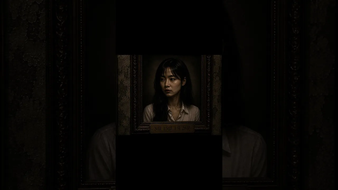 액자에 새겨진 시간의 의미는?