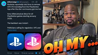 Rockstar told Sony to REMOVE All GTA 6 Branding from Their PSN App