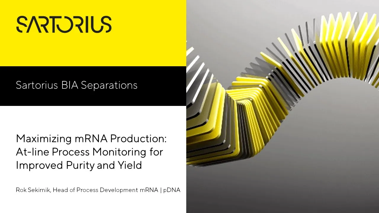 Maximizing mRNA Production: At-line Process Monitoring for Improved Purity and Yield