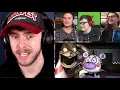 Fnaf VR Help Wanted Showtime Song but it s cursed Fnaf SFM REACTION MASH-UP