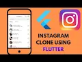 how to Create Instagram DM Clone in FLUTTER UI Exercise