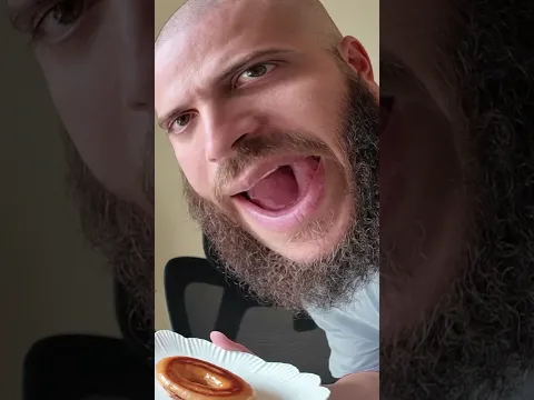 Je poêle un donuts… voilà 🤣 #test #food #degustation #challenge