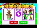 What People Trade for NEON KANGAROO in Adopt Me