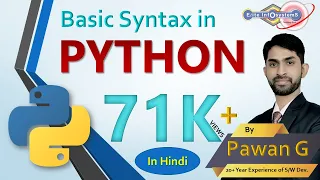Session 1 - Basic Syntax in Python
