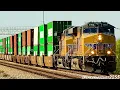 LONG FREIGHT TRAINS 3 200 Cars