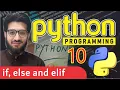 PYTHON CONDITION IF ELSE and ELIF for beginners 10 Master Academy