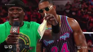 Download Referee R Truth The Usos \u0026 The Street Profits Promo - WWE Raw 7/11/22 (Full Segment) MP3