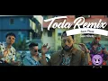 Alex Rose - Toda (Remix) Ft. Cazzu, Lenny Tavarez, Rauw Alejandro & Lyanno (Letra)