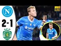 Download Lagu Napoli vs Sporting 2-1 Highlights \u0026 All Goals 2025 HD 🔥 Rasmus Højlund 2 Goals