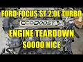 Ford Focus ST 2 0L Turbo ECOBOOST Engine Teardown What Proper Maintenance Looks Like