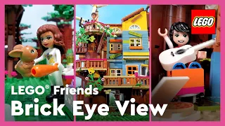 Friendship Tree House Tour | LEGO® Friends Brick Eye View #Shorts