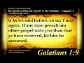 Galatians Chapter 1 - Bible Book 48