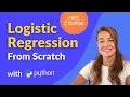 How to implement Logistic Regression from scratch with Python