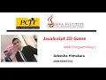 JavaScript 2D Game Java Institute Web Programming - 1 Adeesha Himakara