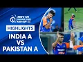 Highlights Kamboj shines as IND A won by 7 runs PAK A
