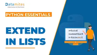 Extend List Method in Python Python Essentials